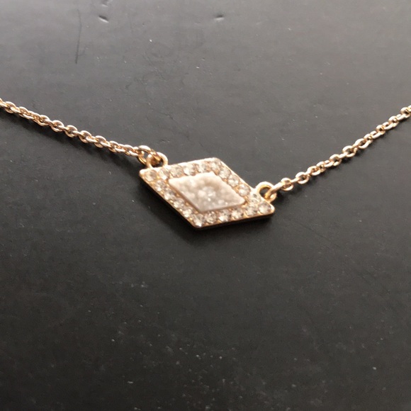 Baublebar Diamond Pendant Dainty Necklace, NWT - Picture 3 of 4